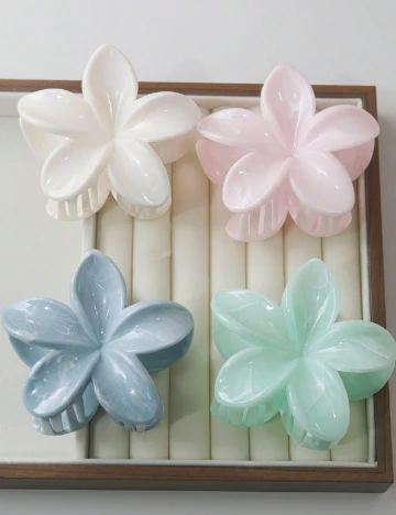 Set clame de par 4 bucati SHEIN, mix culori