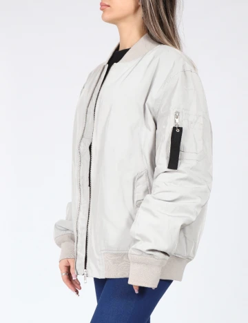 Jacheta Bershka, gri Gri