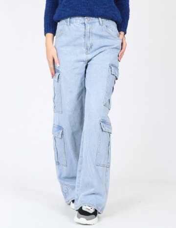 Blugi SHEIN, albastru