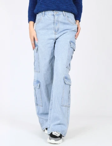 Blugi SHEIN, albastru