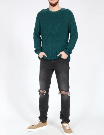 Bluza Bershka, verde Verde