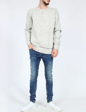 Bluza Pull&Bear, gri Gri