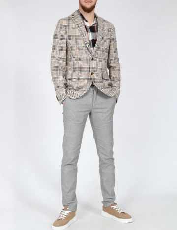 Sacou Zara, mix culori