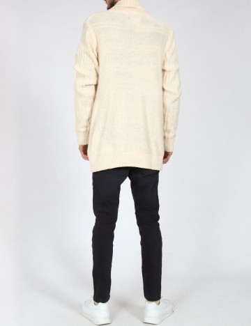 Cardigan Pull&Bear, crem