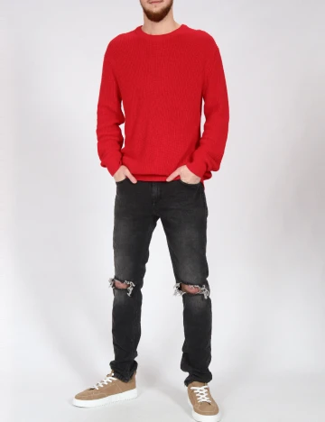 Bluza Bershka, rosu Rosu