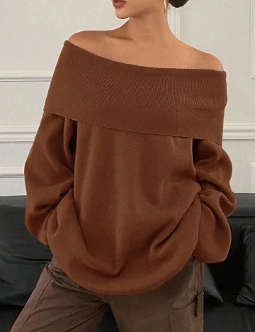 Bluza Dazy, caramiziu