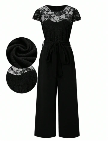 Salopeta SHEIN CURVE, negru