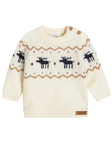 Pulover Cool Club, crem