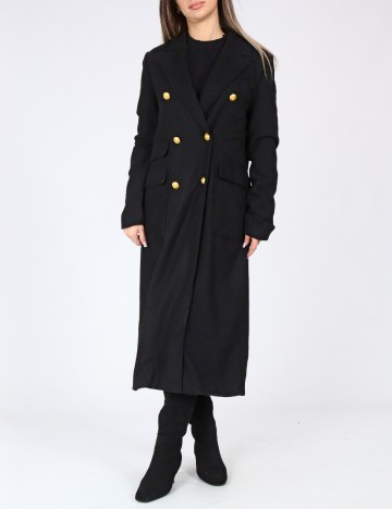 Palton Bershka, negru