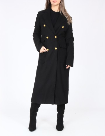 
						Palton Bershka, negru