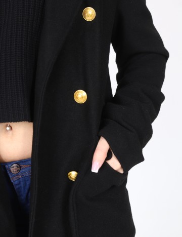 Palton Bershka, negru