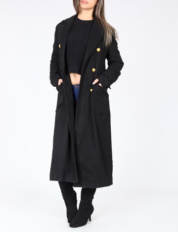 Palton Bershka, negru