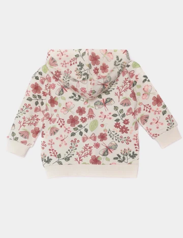 Hanorac Cool Club, floral print