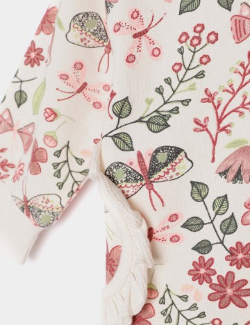 Hanorac Cool Club, floral print