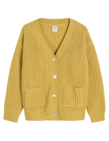 Cardigan Cool Club, mustar