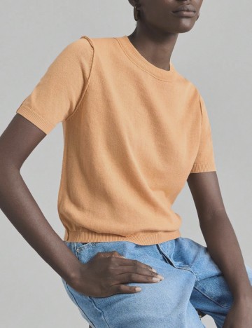 
						Tricou SHEIN, portocaliu