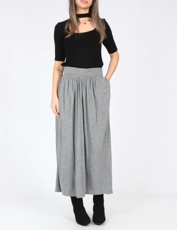 Fusta Zara, gri Gri