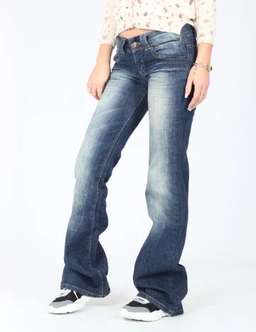 Blugi Bershka, albastru