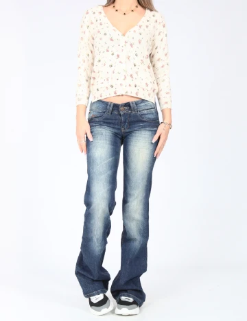 Blugi Bershka, albastru