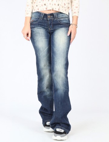 
						Blugi Bershka, albastru