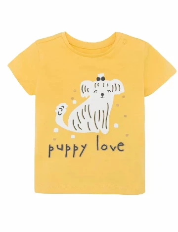 Tricou Cool Club, galben