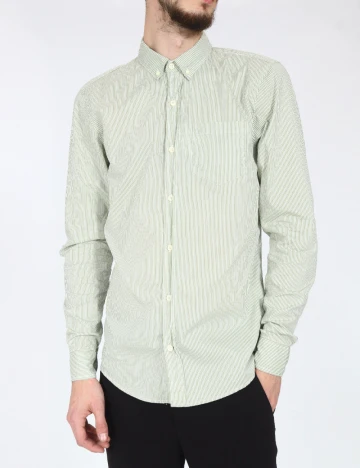 Camasa Pull&Bear, verde