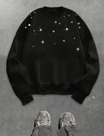 Pulover SHEIN, negru