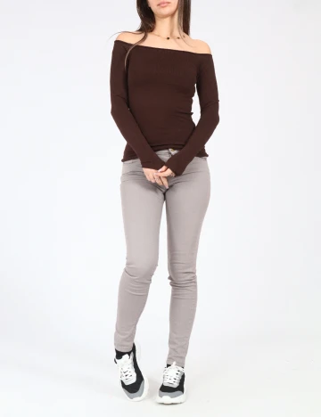 Pantaloni Pull&Bear, gri