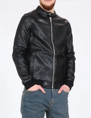 Jacheta Pull&Bear, negru Negru