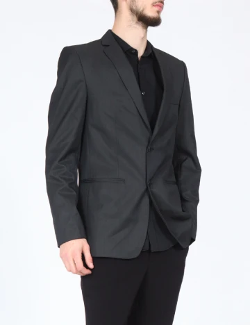 Sacou Zara, gri inchis