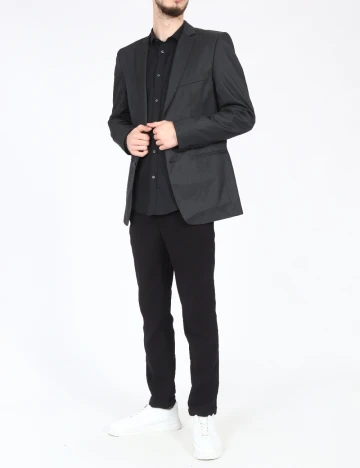 Sacou Zara, gri inchis