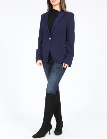 Sacou Zara, bleumarin