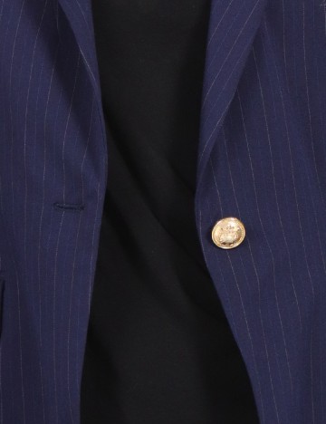 Sacou Zara, bleumarin