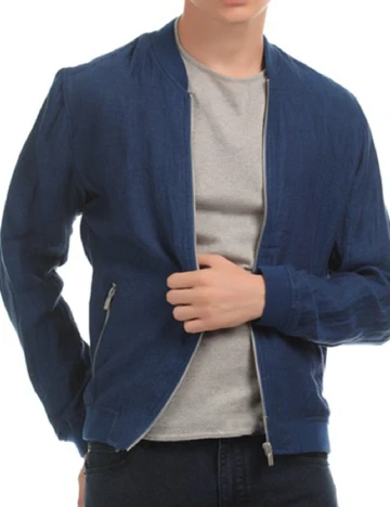 Jacheta Zara, albastru Albastru