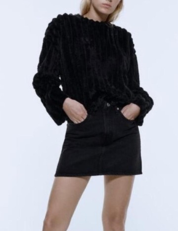 
						Bluza Zara, negru