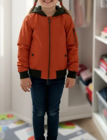 Geaca Zara, portocaliu