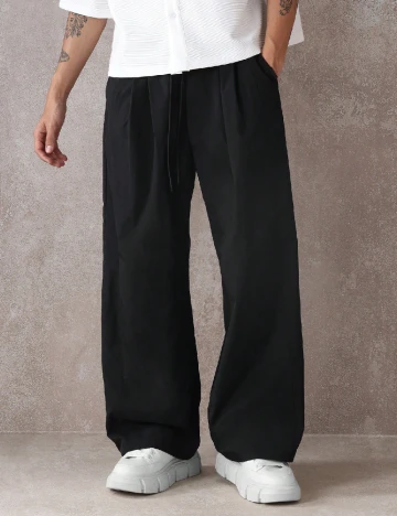 Pantaloni SUMWON, negru