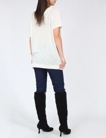 Bluza Pull&Bear, alb