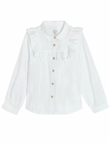 Camasa Cool Club, alb