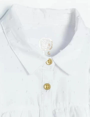 Camasa Cool Club, alb