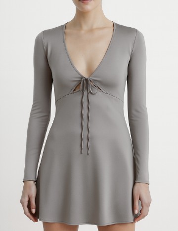 Rochie scurta Zara, gri