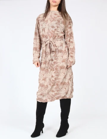 Rochie medie Zara, maro Maro