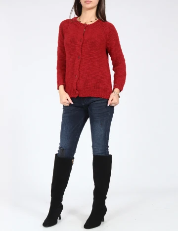 Cardigan Zara, rosu Rosu