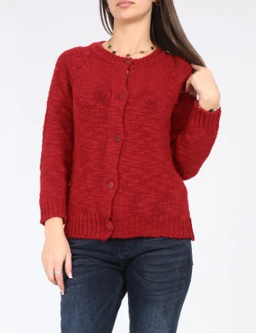 Cardigan Zara, rosu Rosu