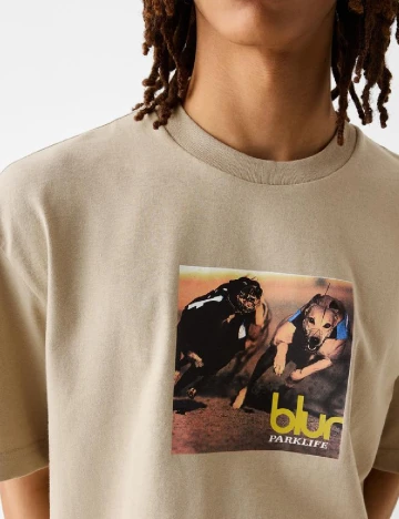 Tricou Bershka, maro deschis