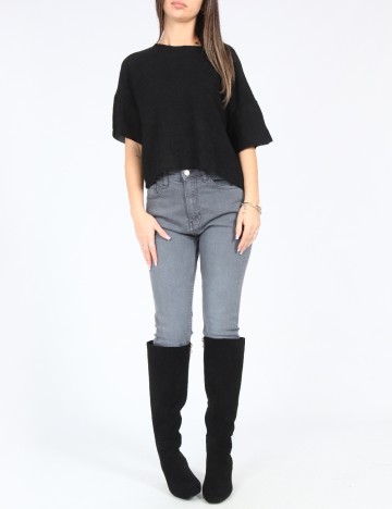 Bluza Bershka, negru