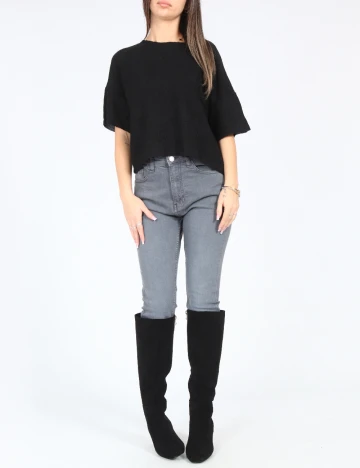 Bluza Bershka, negru