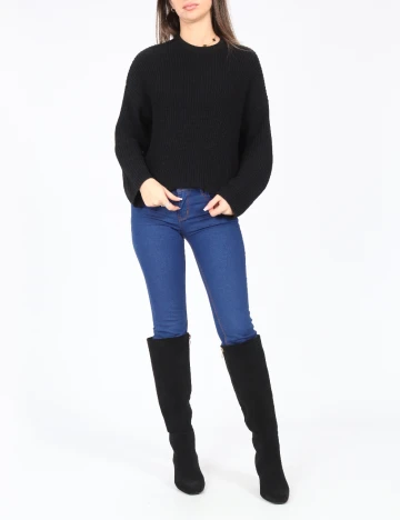 Bluza Bershka, negru