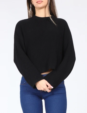 Bluza Bershka, negru