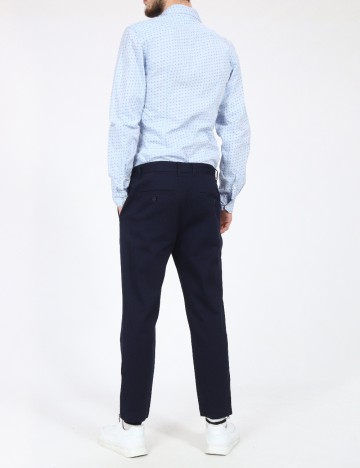 Pantaloni Bershka, bleumarin